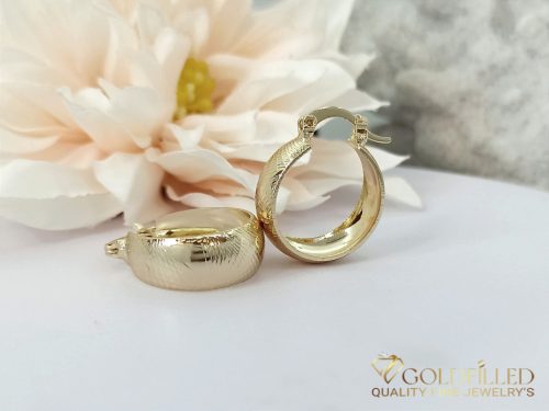 Goldfilled Antyalergiczne kolczyki 24mm kolor 14K	