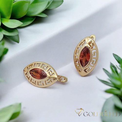 Goldfilled Antyalergiczne Kolczyki 20mm 18K Kolor