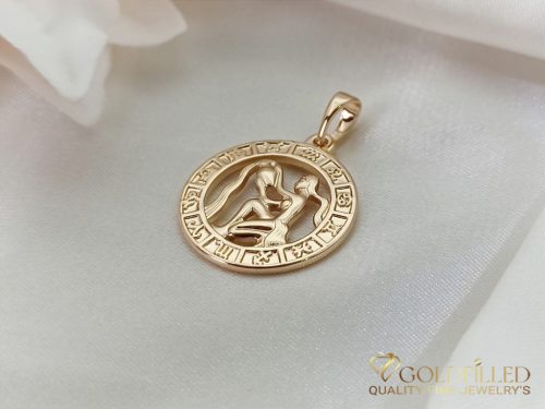 Goldfilled Antyalergiczny Medalik 28mm 18K kolor