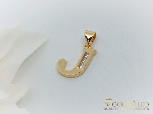 Antyalergiczny wisiorek Goldfilled 23mm, kolor 18K